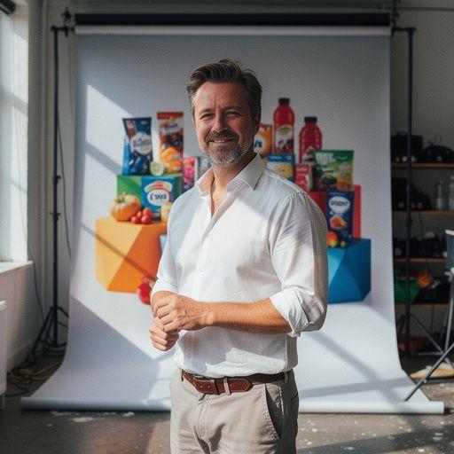 Detailní snímek elegantního balení výrobku na čistém pozadí.